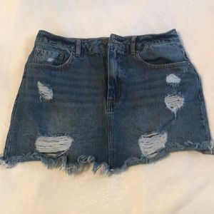 Forever 21 jean skirt